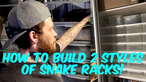 How To Build Snake Racks TWO DIFFERENT METHODS YouTube