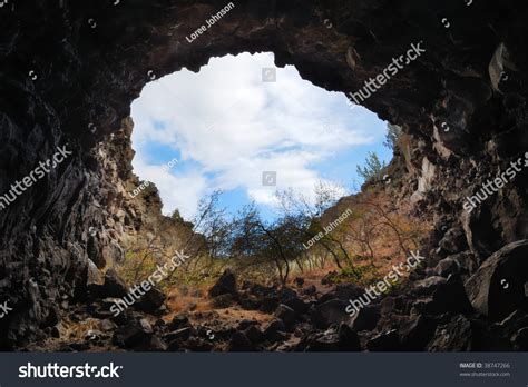 View Inside Cave Looking Out Stock Photo 38747266 Shutterstock