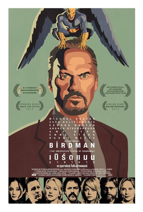 Birdman Movie Poster 15 Of 26 Imp Awards