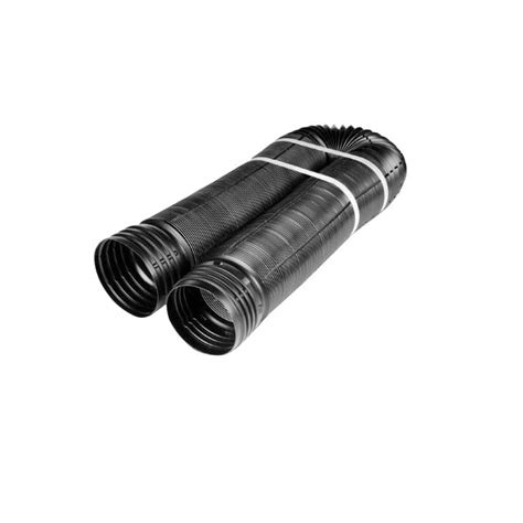 4 In X 10 Ft Corex Drain Pipe Perforated 4040010 The Home Depot