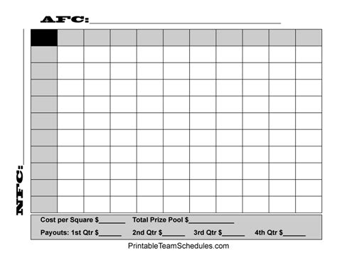 Take a look at the rest of the cfp and bowl season. Superbowl squares, Super bowl pool, Football squares template