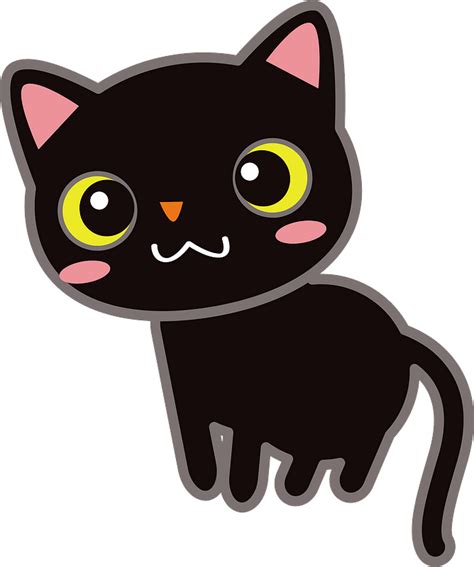 Black Cat Clipart Free Download Transparent Png Creazilla