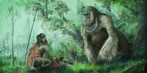 Gigantopithecus Blacki El Primate Más Grande De La Historia