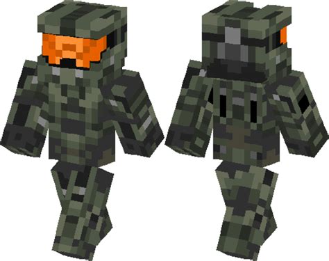 Master Chief Halo Skin Minecraft Pe Bedrock Skins