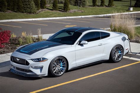 The Ford Mustang Lithium Is An All Electric Pony Car With A Six Speed