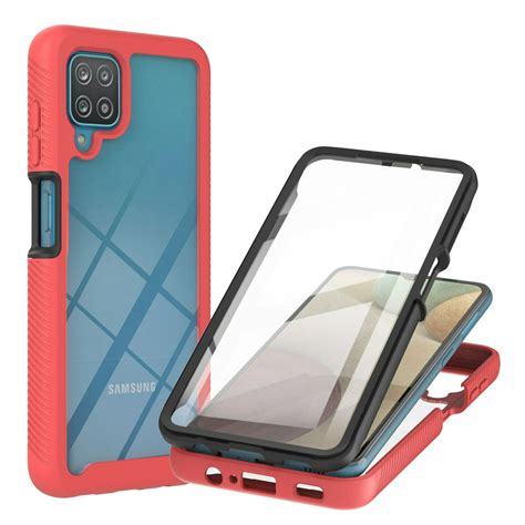 Galaxy A12 Case With Built In Screen Protector Dteck Full Body