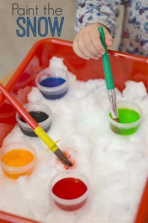 Indoor Snow Play For Kids Winter Activities For Toddlers Business
