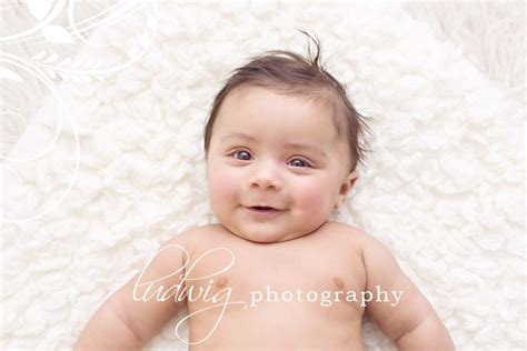 3 Month Old Studio Portrait Of Baby A Ri Baby Photographer