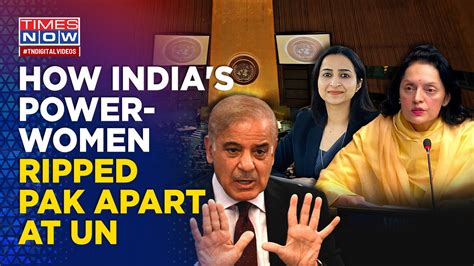 Powerpacked Speeches Of Indian Women Diplomats Put Pakistan In Its Place After Kashmir