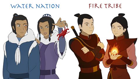 If Water Tribe And Fire Nation Traded Places Avatar Airbender Legend