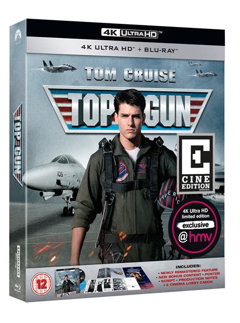 Top Gun Hmv Exclusive Cine Edition 4k Ultra Hd Blu Ray Free