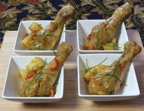 Kare Ayam Indische Kip Curry Kokkie Slomo Indische Recepten