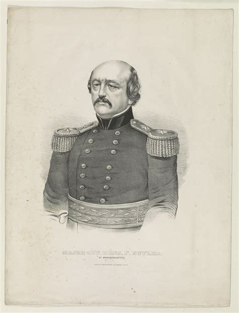 Major Gen Benj F Butler Of Massachusetts Library Of Congress