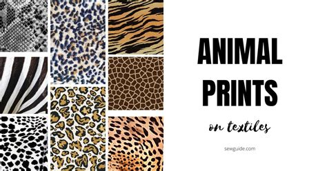 Animal Prints In Textiles 10 Most Popular Ones Sewguide