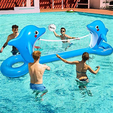 Portable Pool Volleyball Net Sets For Pool Party Fun
