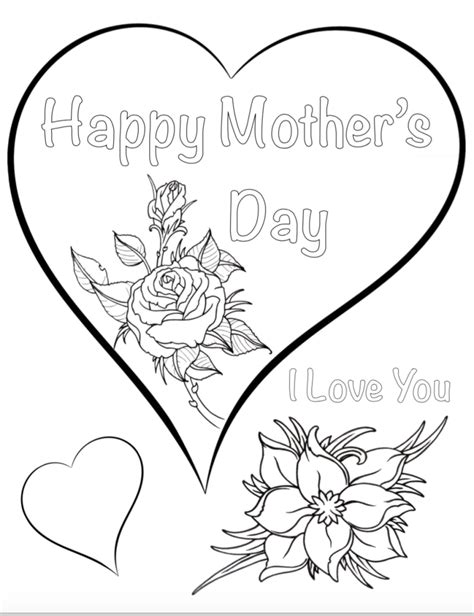 Free printable coloring pages for a variety of themes that you can print out. Free Printable Mother's Day Coloring Pages: 4 different ...