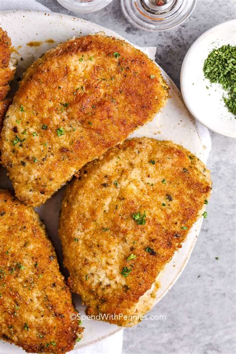 Maybe you would like to learn more about one of these? Crispy Breaded Pork Chops (Baked) {30 Min Meal!} | YouTube ...