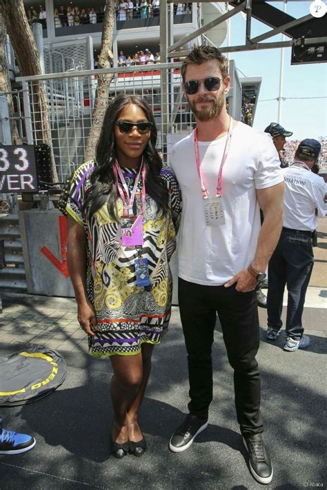 Serena williams hung out with chris hemsworth at the monaco grand prix. Pin on Serena Williams