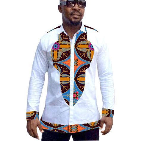 buy african print mens dashiki shirts custom african clothes fashion shirt men long sleeve shirt