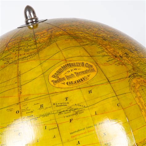 Rand Mcnally And Co‘s New Twelve Inch Terrestrial Globe Douglas
