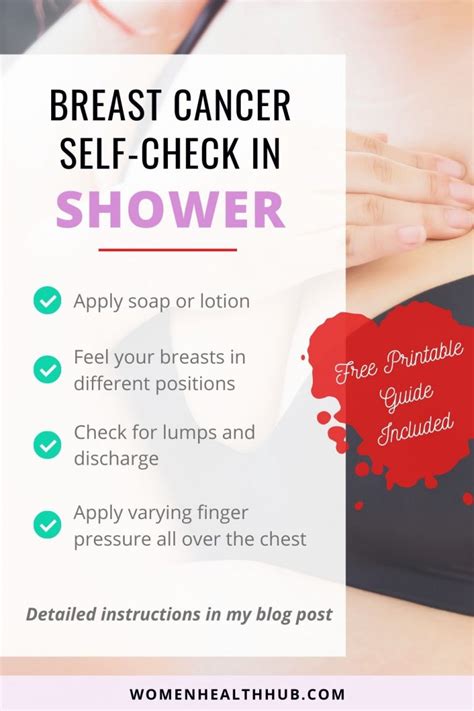 How To Do Breast Cancer Self Check At Home Free Pdf Guide