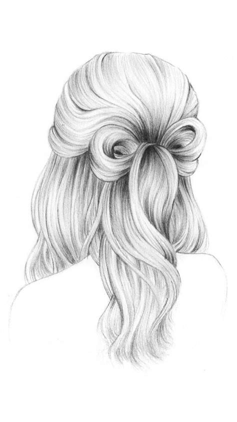 Pin By Malak Slama On Beautiful Realistic Hair Drawing How To Draw