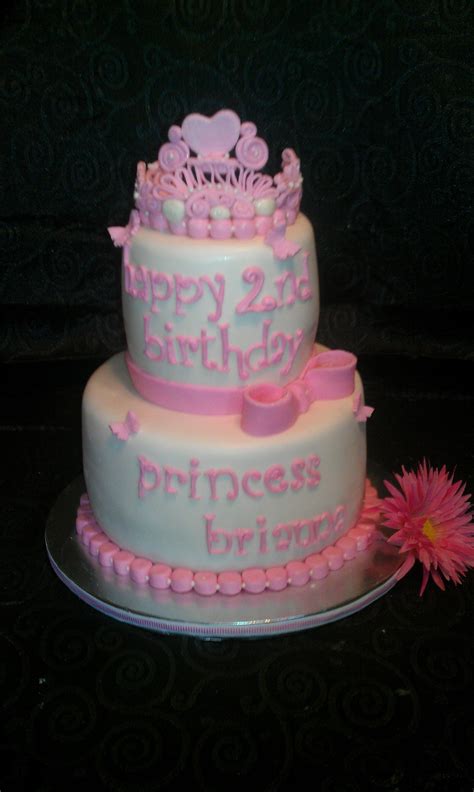 Making this birthday express cake for my 3 year old son was an enjoyable experience for not only me, but also for my husband and son. Happy 2nd Birthday 2-Tiered Princess Cake | Cake, Princess ...