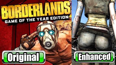 Borderlands Goty Enhanced Vs Original Borderlands 1 Both Pc Max