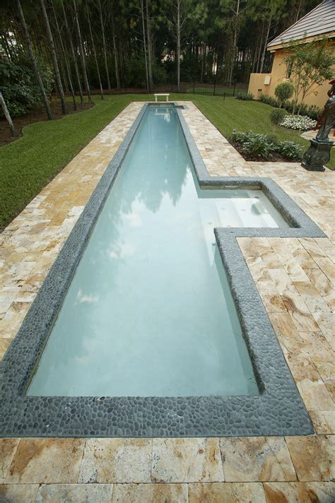 Benefits Of A Swimming Pool Lap Pools Backyard Lap Pool Designs