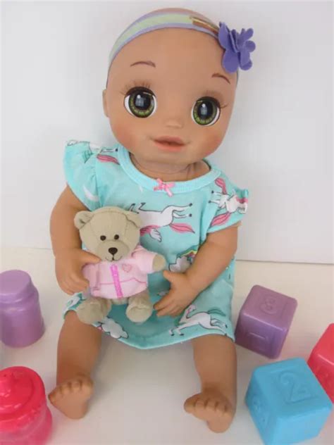 Baby Alive Real As Can Be Doll Interactive Soft Face Facial Expressions