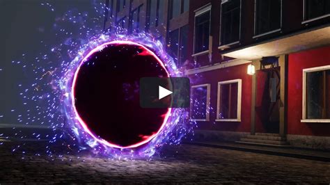 realtime effect in ue4 | Portal art, Magic portal, Portal