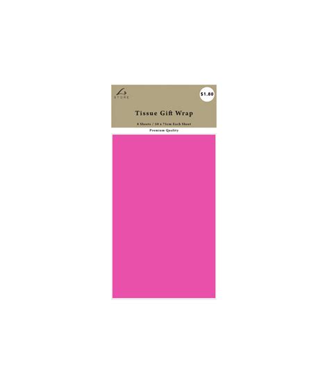 Neon Hot Pink Tissue Paper Looksharpstore