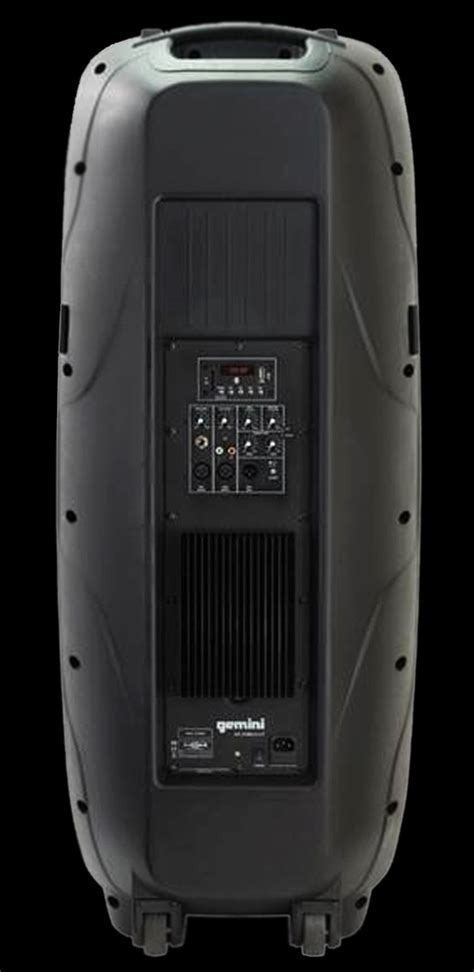 Gemini As 215blu Lt Active Dual 15” Speaker W Led Array Bluetooth