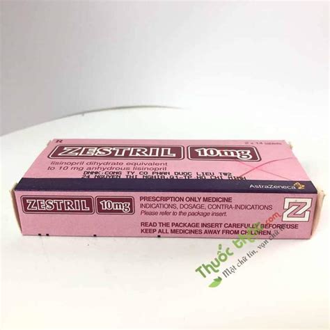 Thuốc Zestril 10 Mg