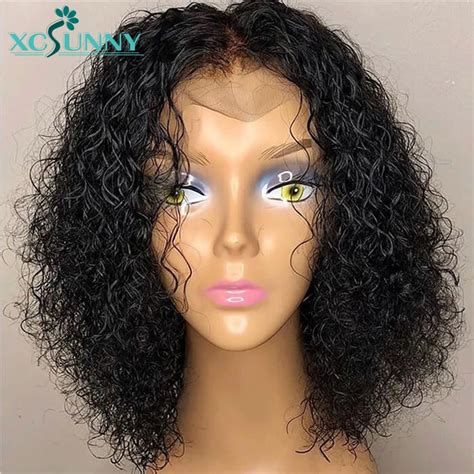 Curly Silk Base Full Lace Human Hair Wigs 5x45 With Baby Hair Full
