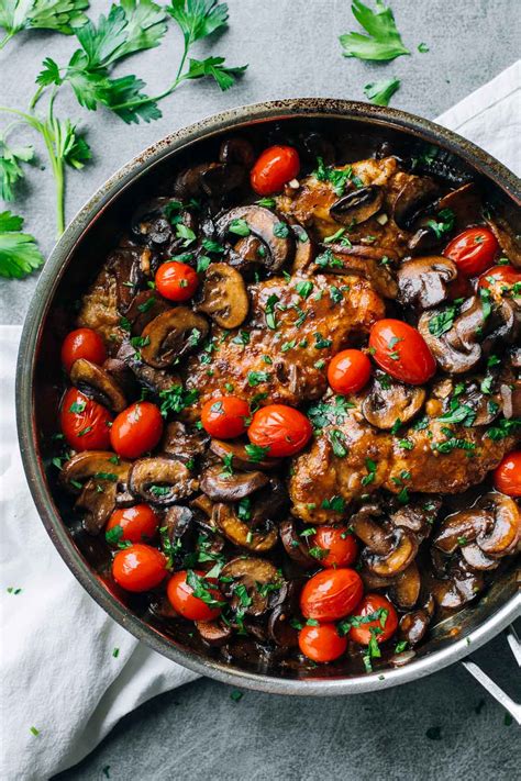 How to cook chicken marsala and caprese salad may sound like scary words, these healthy easy recipes are the least bit scary for college. Top-10 Chicken Marsala Recipes - RecipePorn