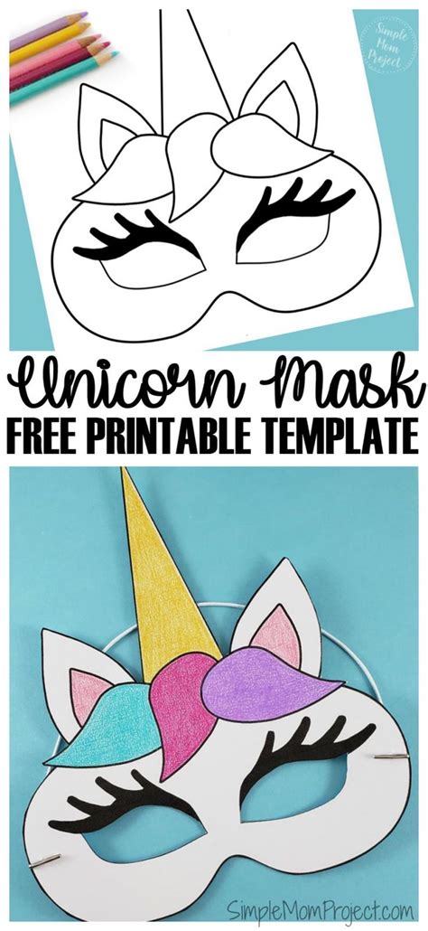 Check out this post for free printable unicorn face mask templates! Unicorn Face Masks with FREE Printable Templates (With ...