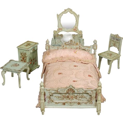 Paul Leonhardt Dollhouse Bedroom Furniture From Carmeldollshop On Ruby