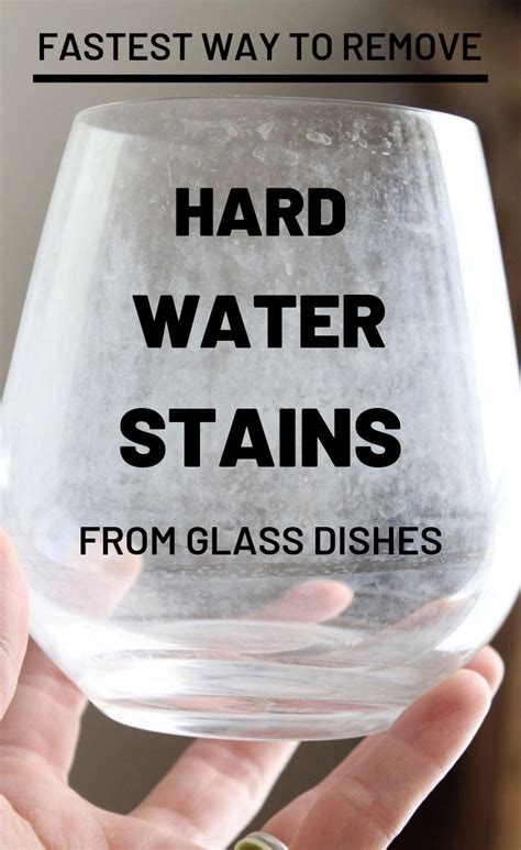 The Fastest Way To Remove Hard Water Stains From Glass Dishes Xcleaning Net Your Cleaning