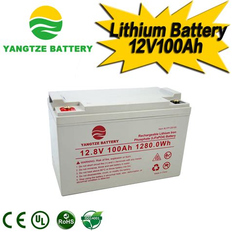 Supply 12v 100ah Lithium Battery Wholesale Factory Yangtze Battery Co