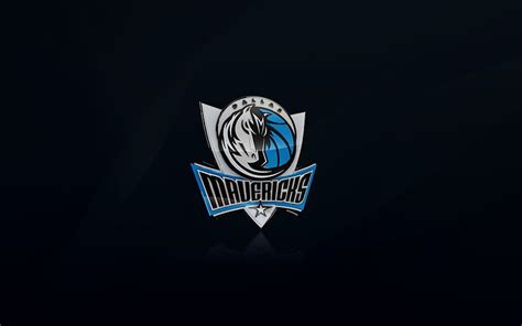 Hd Wallpaper Black Blue Basketball Background Logo Nba Dallas