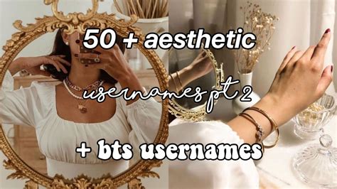 50 Aesthetic Usernames Pt 2 Bts Usernames Youtube