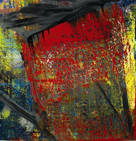 Gerhard Richter Gerhard Richter Abstract Canvas Painting Abstract