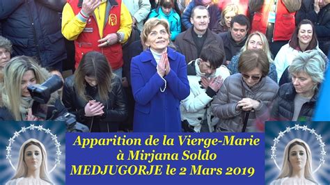 Apparition De La Vierge Marie 2019 - Apparition de la Vierge-Marie à Medjugorje 2 Mars 2019 - YouTube