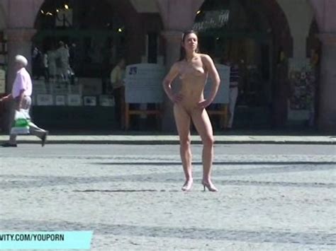 German Babe July Naked On Public Streets Free Porn