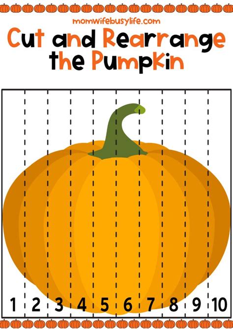 Free Printable Pumpkin Activity Pack Mom Wife Busy Life Autumn