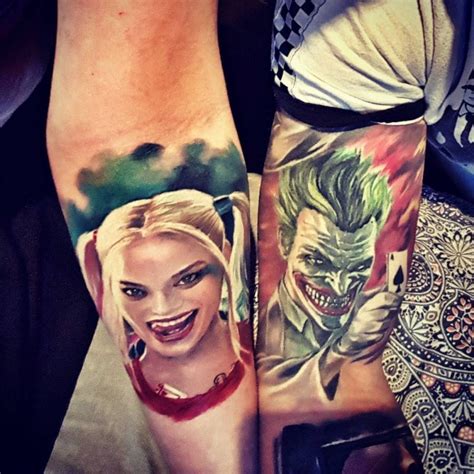 Matching Joker And Harley Tattoo Best Tattoo Ideas