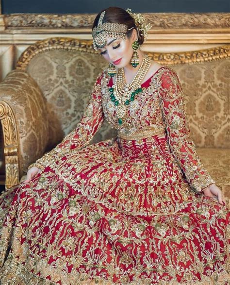 Traditional Bridal Shoot Featuring Nawal Saeed Latest Bridal Dresses