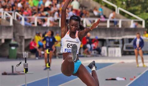 Fatima Diame Черная пантера из Испании королева тройного прыжка