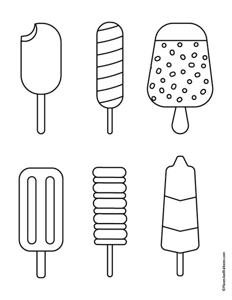 They are free and easy to print. ice cream coloring page | Summer coloring pages, Easy ...